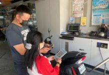 手機簡訊通知快‧機車定檢每年做‧汰舊換新污染少