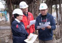 徐榛蔚會勘四八高地石雕藝術園區及吉安菸廠 打造運動與文化完美結合休閒園區