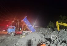 連假三天志工大量湧入 避免志工受傷大型器械縣府深夜趕工清理
