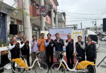 花蓮縣首波YouBike公共自行車於光復鄉上路 縣府感謝微笑單車公司公益捐助