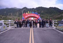 蚊仔洞橋重建64米雙車道通車 縣長徐榛蔚感謝團隊辛勞付出