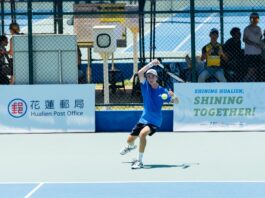 國際少年運動會網球賽登場 中華台北花蓮縣地主隊選手首日表現亮眼
