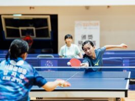 2026國際少年運動會桌球項目冠亞軍之戰今日登場 花蓮縣長親臨現場觀賽為小將加油