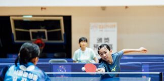 2026國際少年運動會桌球項目冠亞軍之戰今日登場 花蓮縣長親臨現場觀賽為小將加油