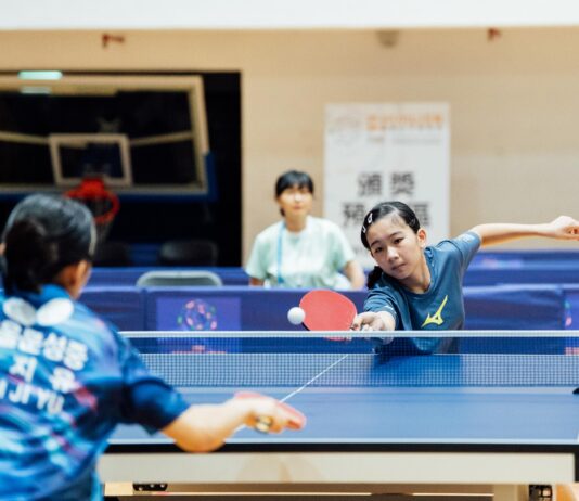 2026國際少年運動會桌球項目冠亞軍之戰今日登場 花蓮縣長親臨現場觀賽為小將加油